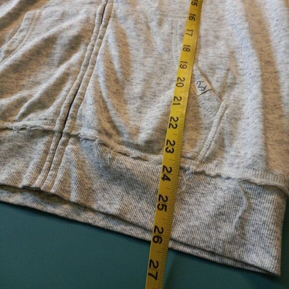 Realtree Camo Sleeves XL Lightweight Hooded Zipper Front pockets Sweatshirt - Picture 6 of 7